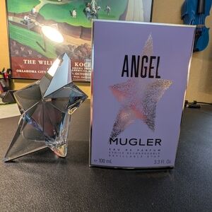 Mugler Angel Eau de Parfum in Star-Shaped Bottle 3.3 Oz